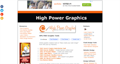 Desktop Screenshot of highpowergraphics.com