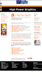Mobile Screenshot of highpowergraphics.com